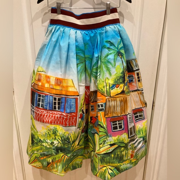 Stella Jean Camello Skirt Small 40 42 - Picture 2 of 6